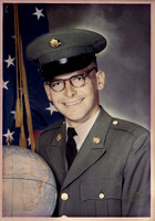 Official Army portrait taken during basic training in August 1970 at Ft. Knox, Kentucky.