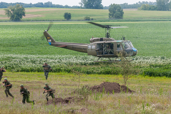 UH-1 Huey in Vietnam reinactment