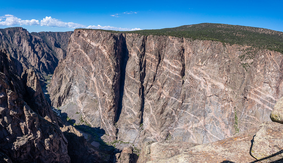 Black Canyon of the Gunnison National Park - Painted Wall
